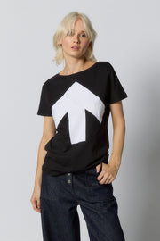 Up-shirt for women | Black, white