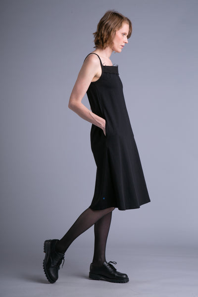 A-line summer dress | Black - Reet Aus
