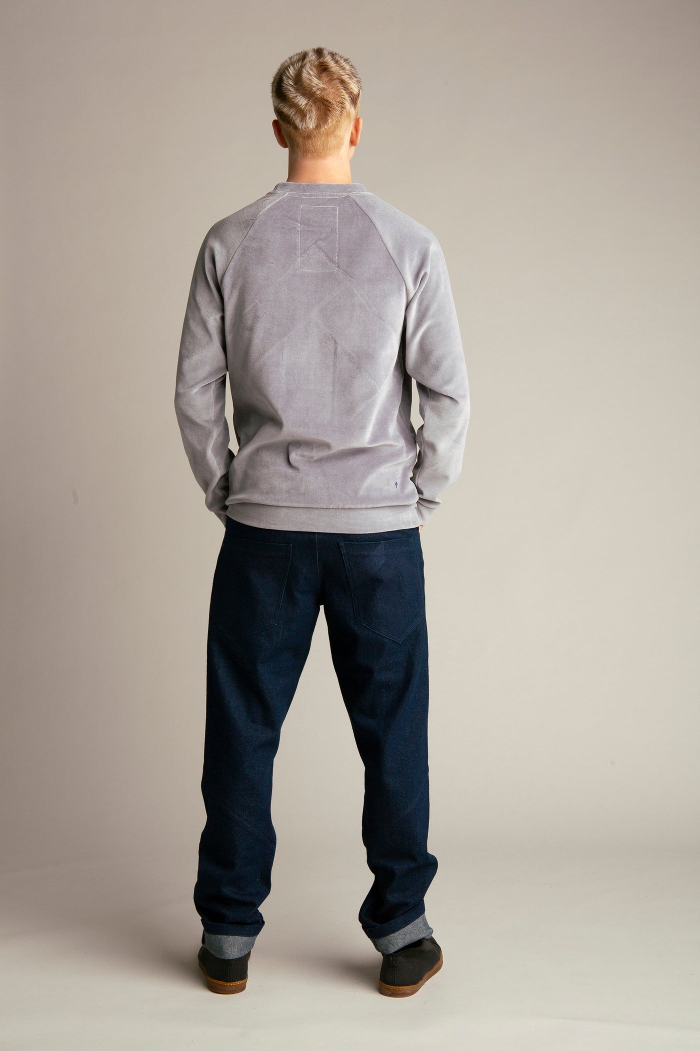 Pullover für Herren | Grau, weiß