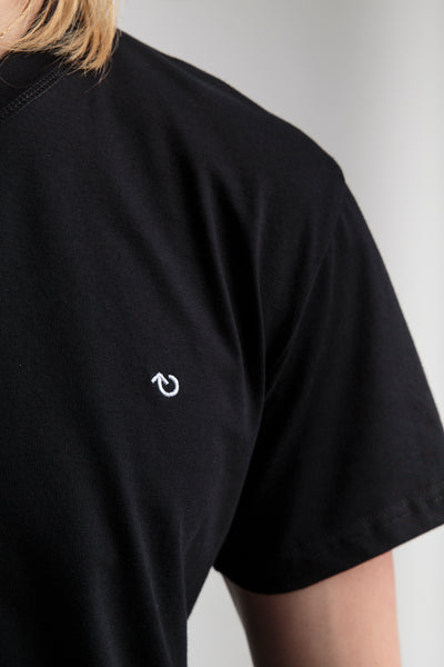 Meeste up-shirt, Basic noole tikandiga | Must, valge