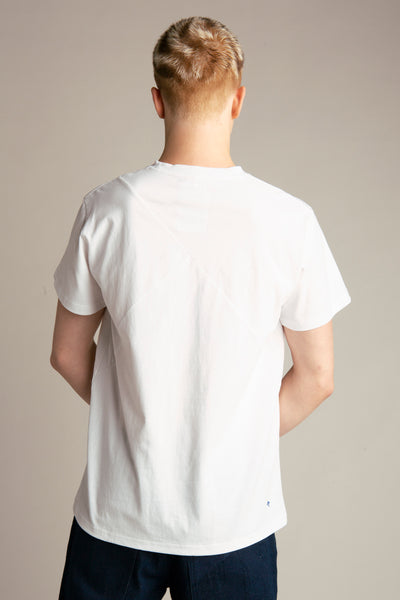 Up-shirt for men | White, light blue