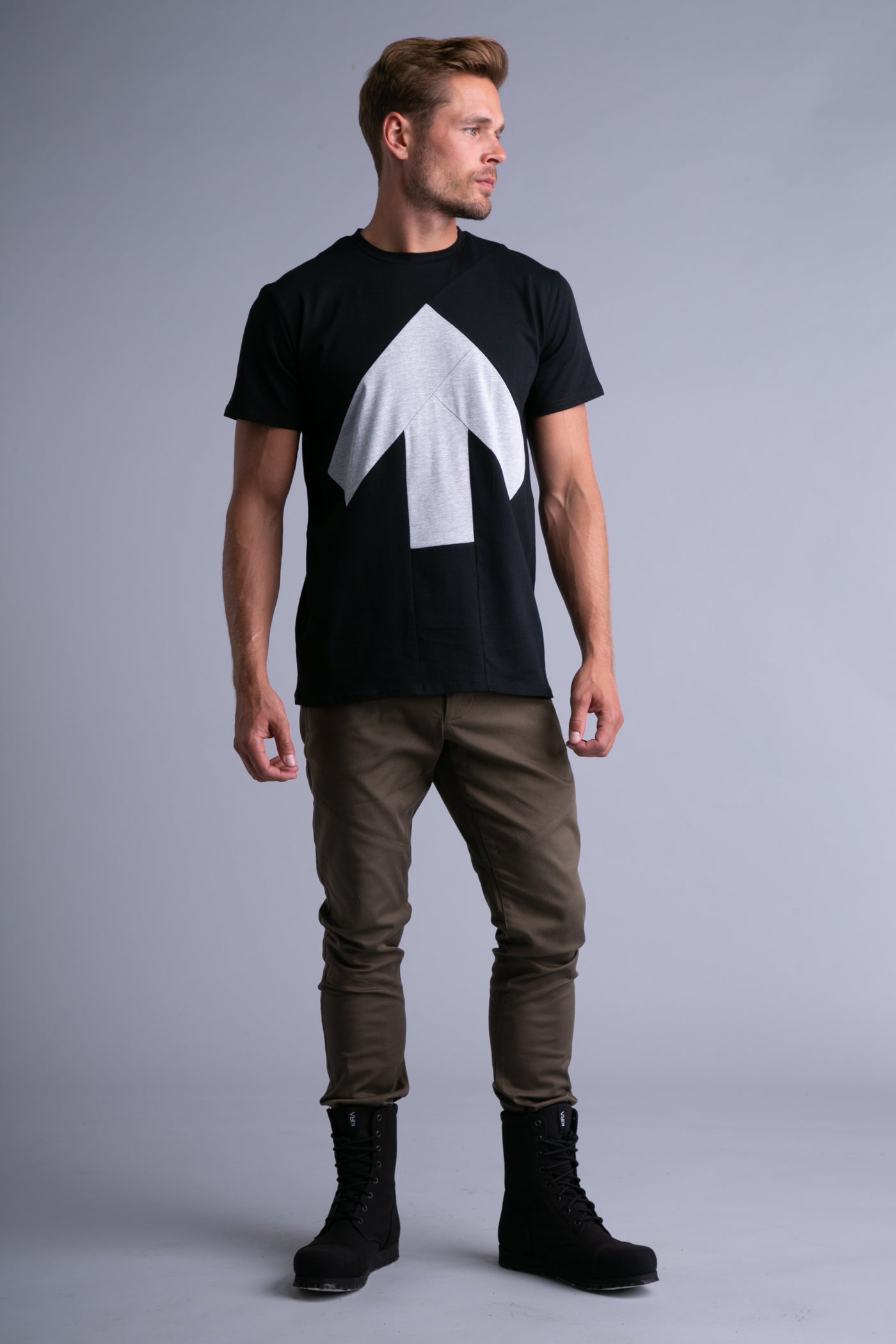 Up-shirt for men | Black, Grey