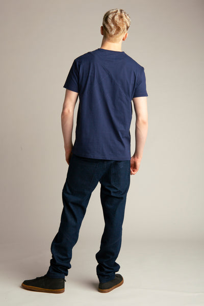 Christmas Special: Up-shirt for men | Dark blue, red
