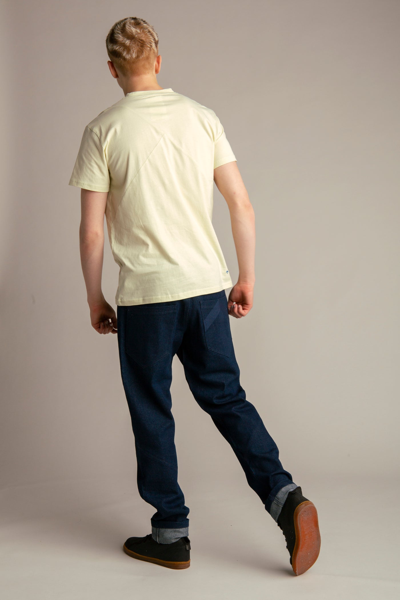 Up-shirt for men | Light green, white