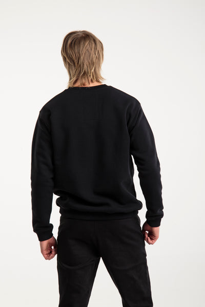 Basic sweatshirt for men | Black
