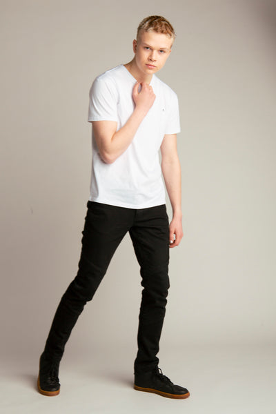 Meeste up-shirt, Basic noole tikandiga | Valge, must