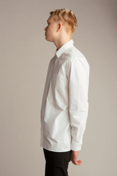 Regular fit shirt for men | White