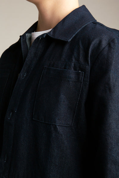 Men's denim jacket | Dark blue