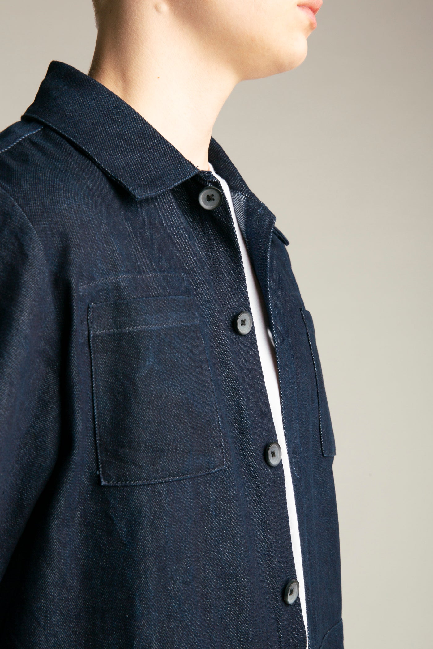 Men's denim jacket | Dark blue