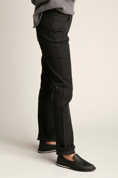 Naiste mitte-stretch teksad | Mustad