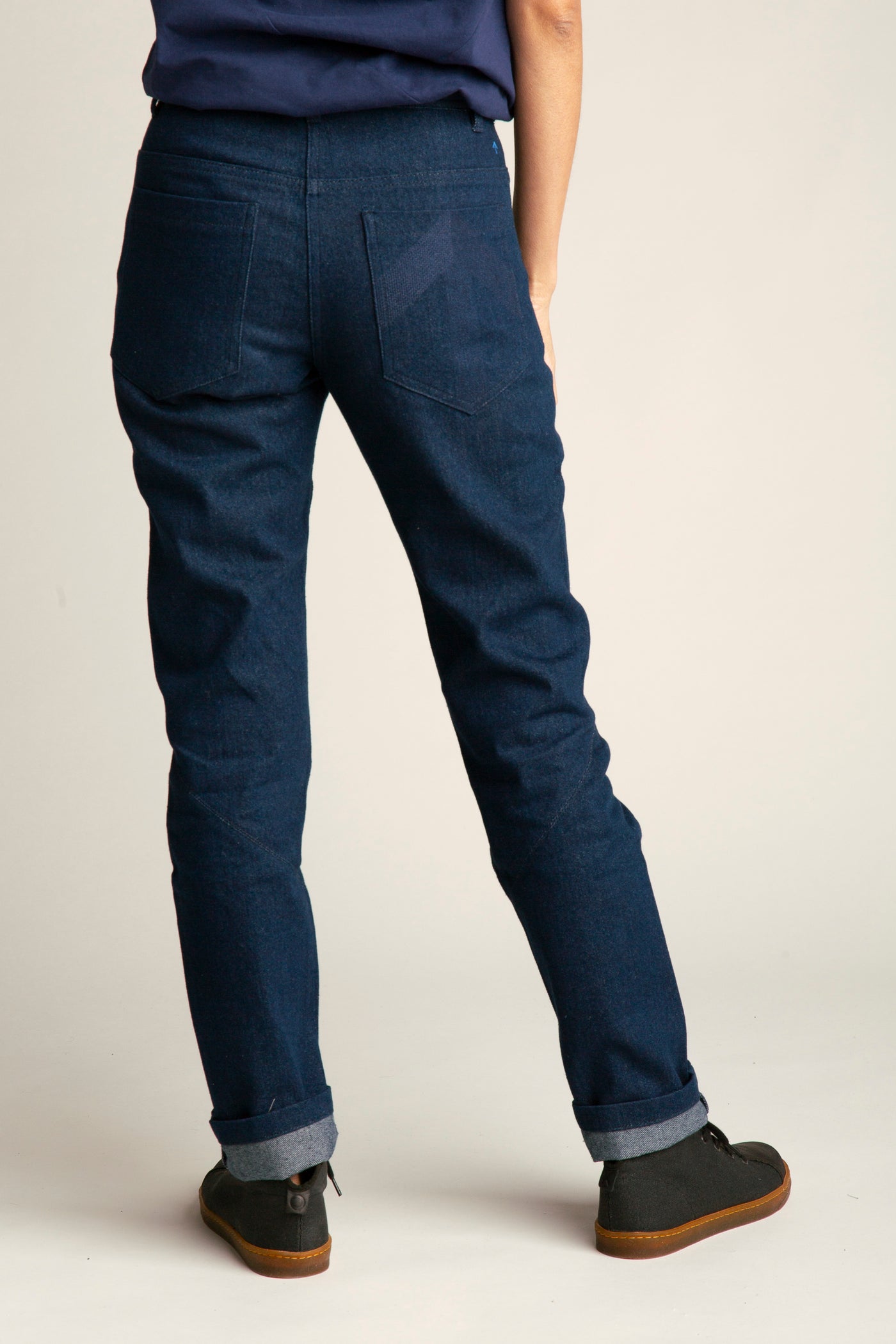 Jeans ohne Stretch für Damen | Blau