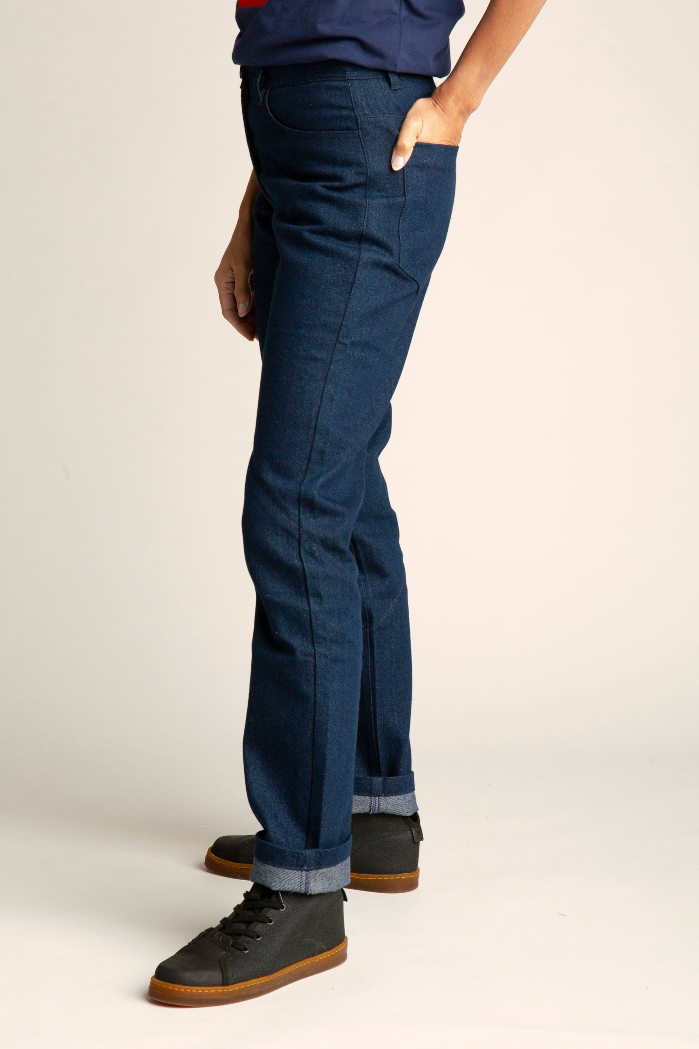 Jeans ohne Stretch für Damen | Blau