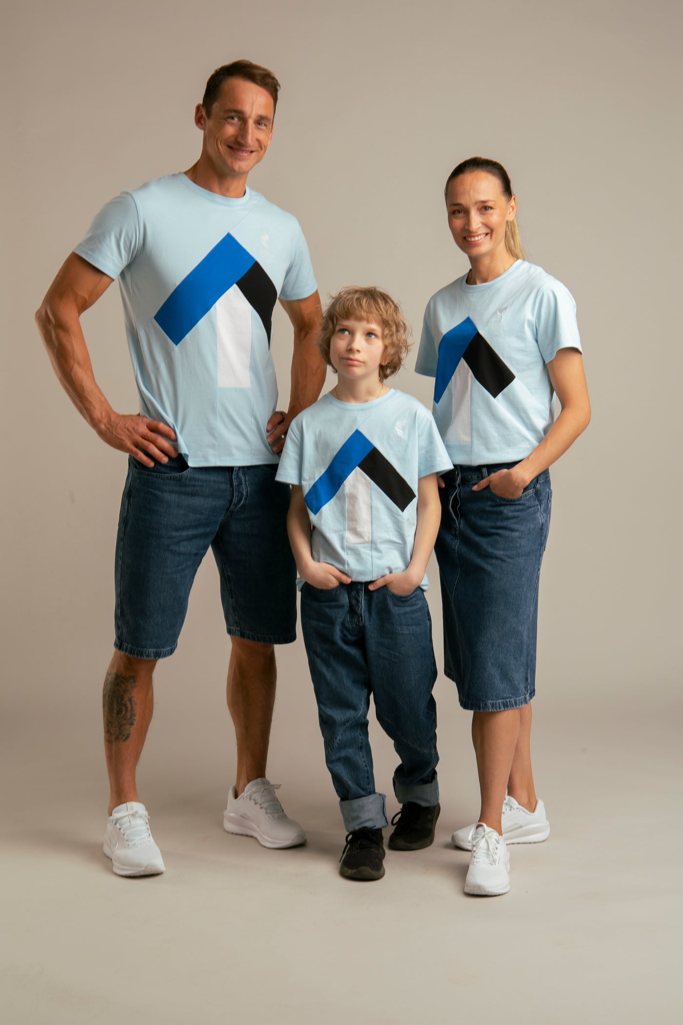 Meeste up-shirt | Sinine, Team Estonia