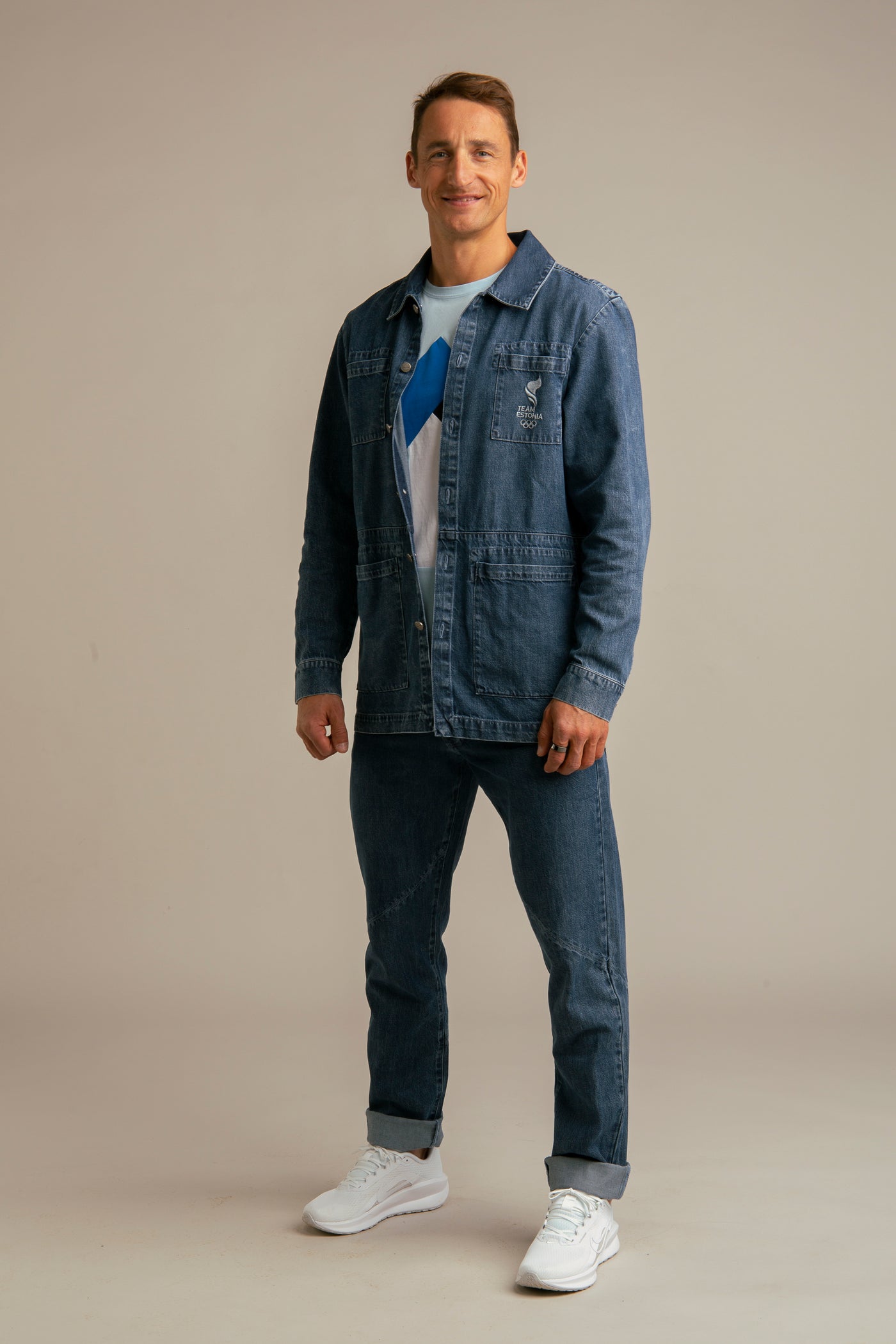 Recycled Denim Jeans for Men | Blue