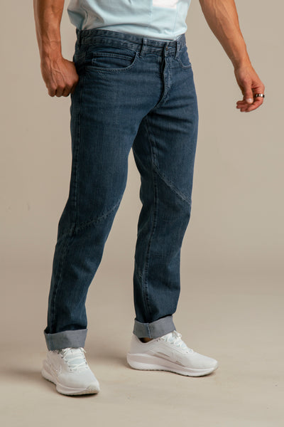 Recycled Denim Jeans for Men | Blue