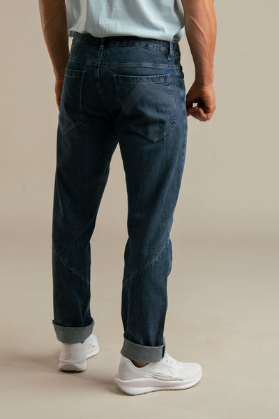 Recycled Denim Jeans for Men | Blue