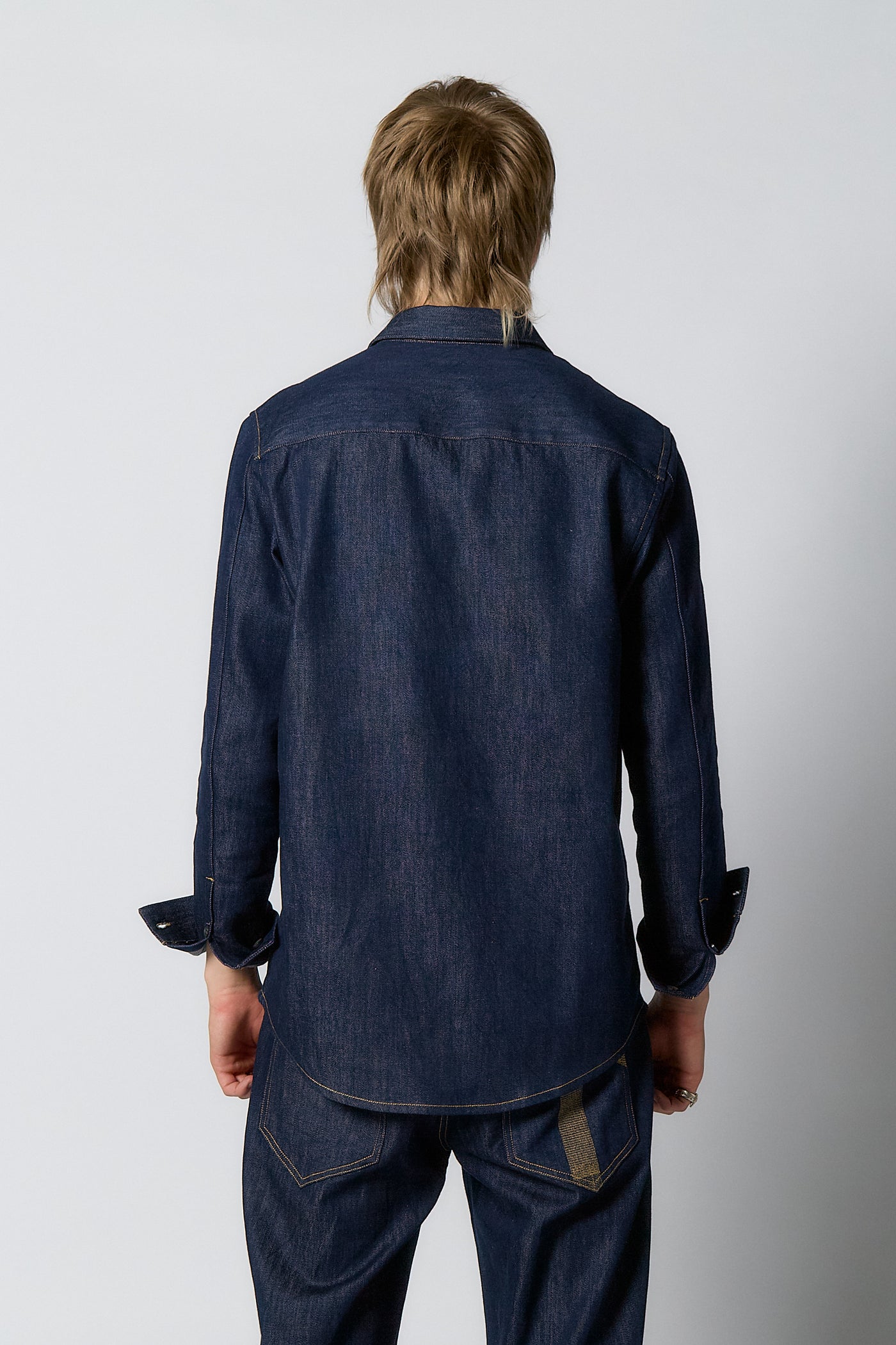 Denim Shirt for Men | Dark blue