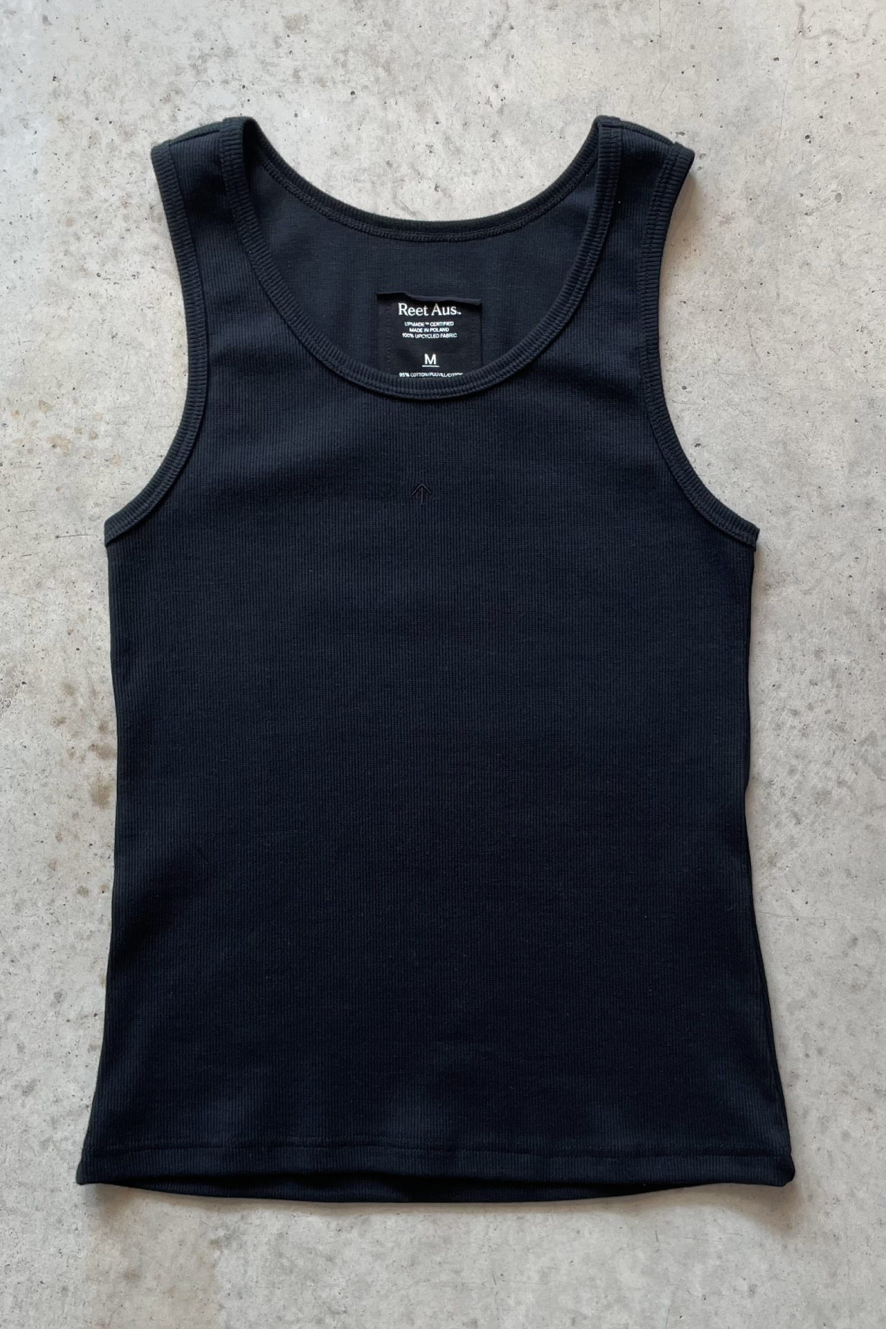 Tank top for women, Basic with arrow embroidery | Black, black
