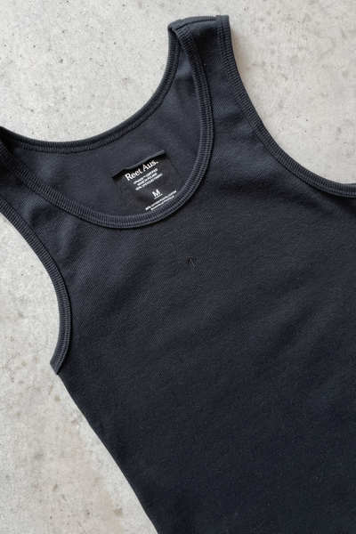 Tank top for women, Basic with arrow embroidery | Black, black