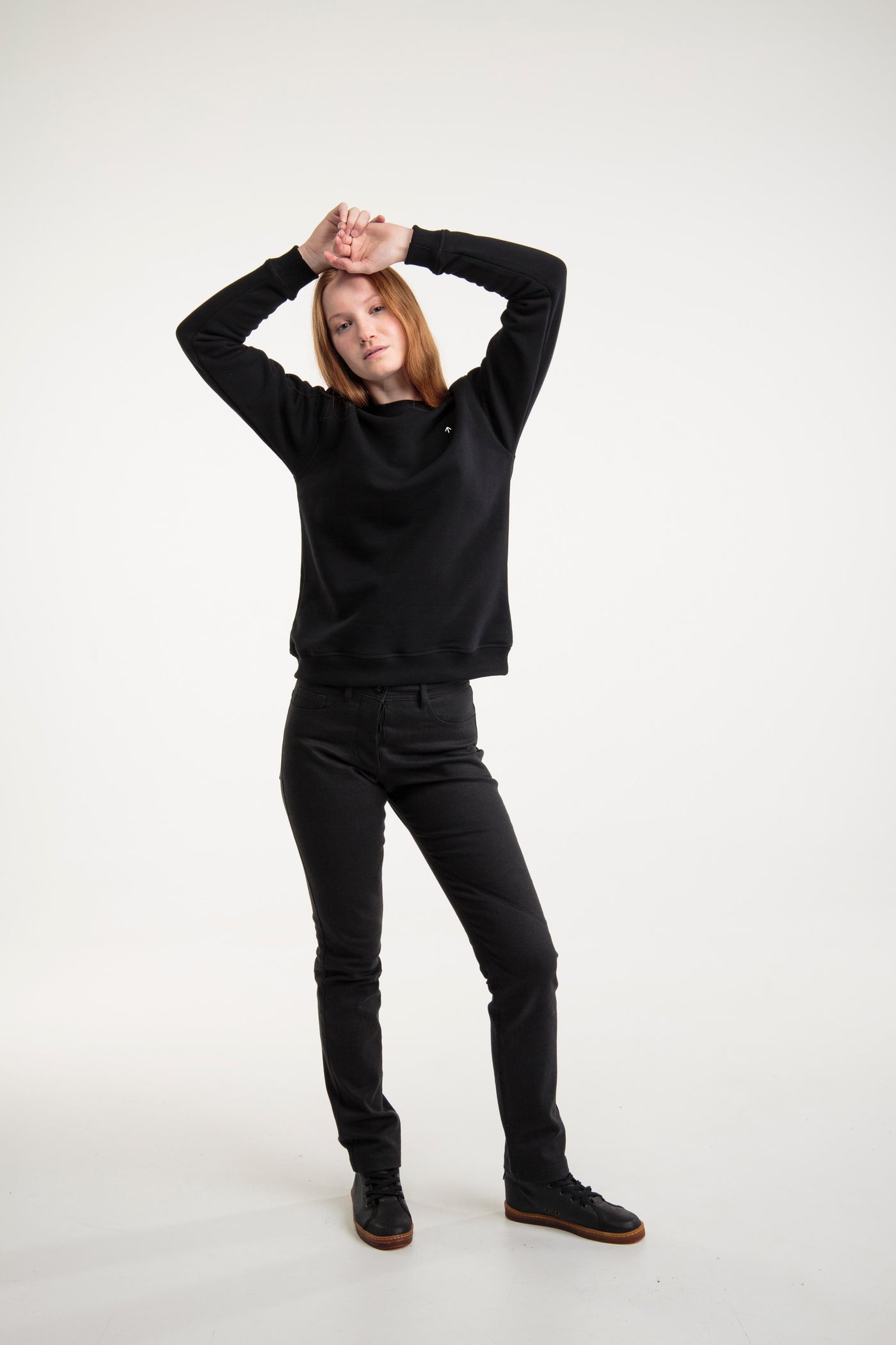 Basic sweatshirt for women | Black