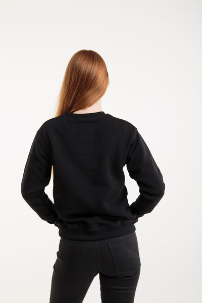 Basic sweatshirt for women | Black