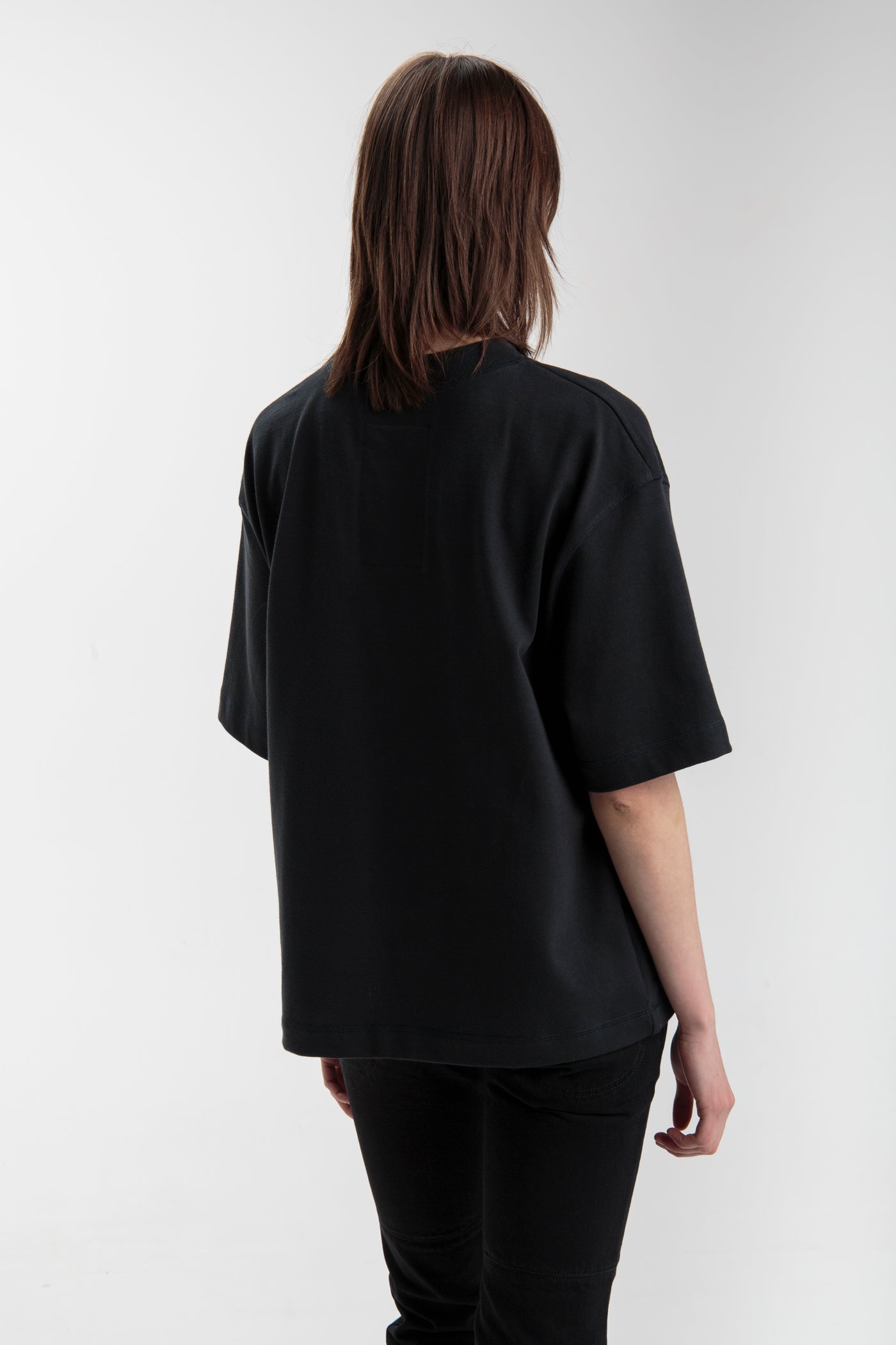 Oversized T-shirt for women, URB I Black