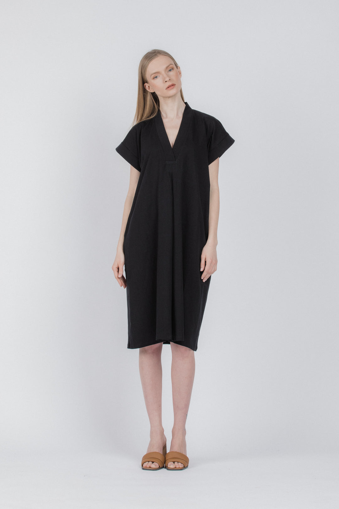 Kimono dress | Black  Reet Aus