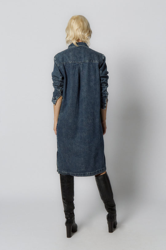 Recycled Denim Dress