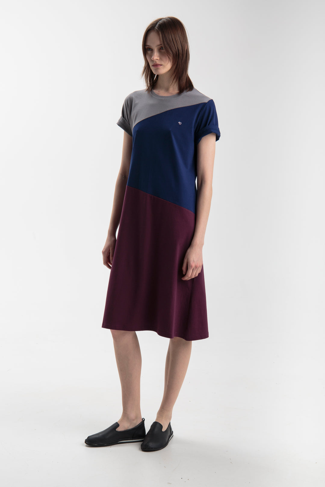 women's a line dresses A-line dress line silhouette * Jersey styleattribute-winter dresses Size:14 US (46 EU) PINK TEXTURED DRESS WITH