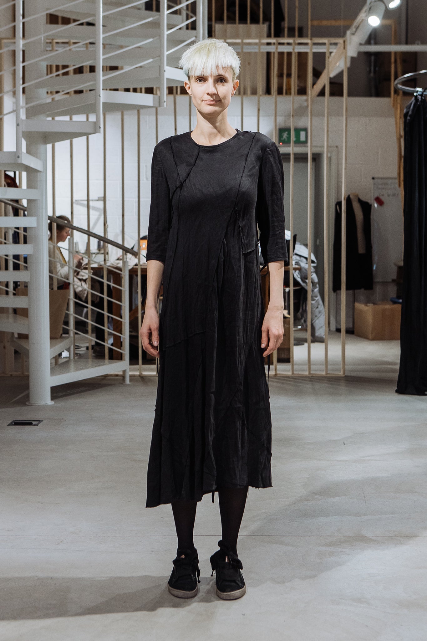 Locally upcycled dress X - Reet Aus