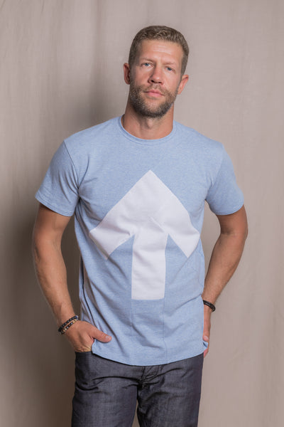 Up-shirt for men | Light blue, white - Reet Aus