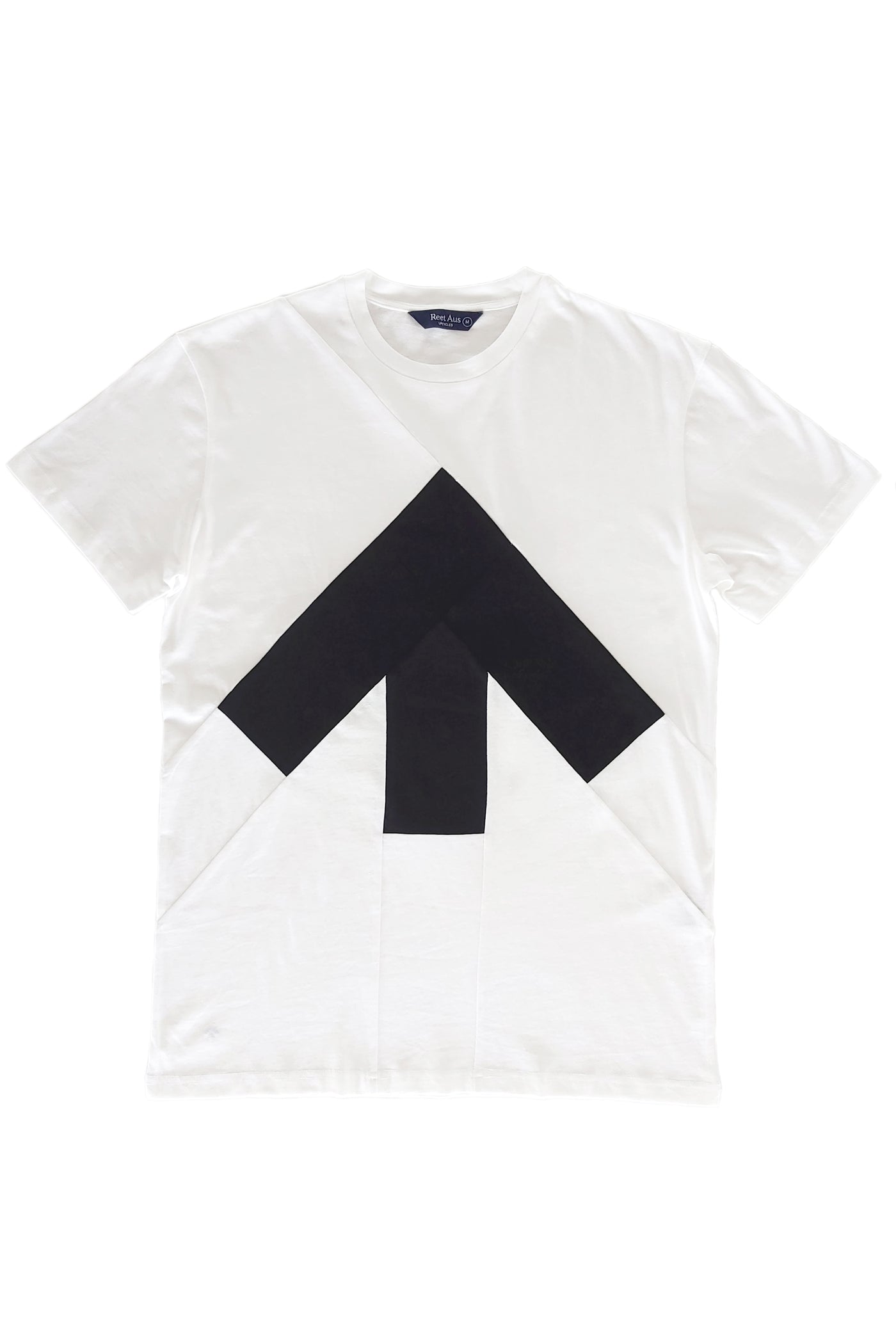 Up-shirt for men | White, black - Reet Aus