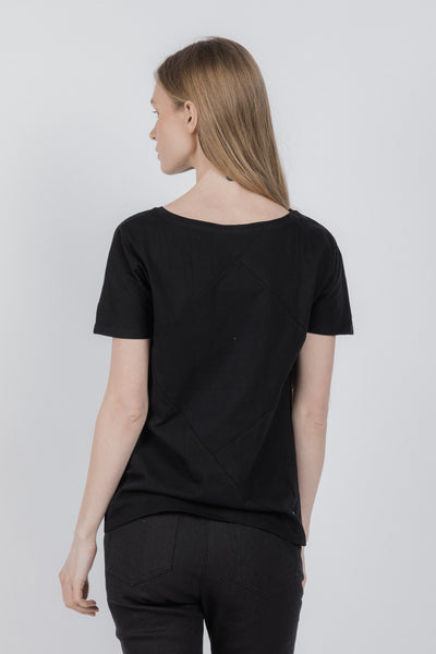 Up-shirt for women | Black, black - Reet Aus