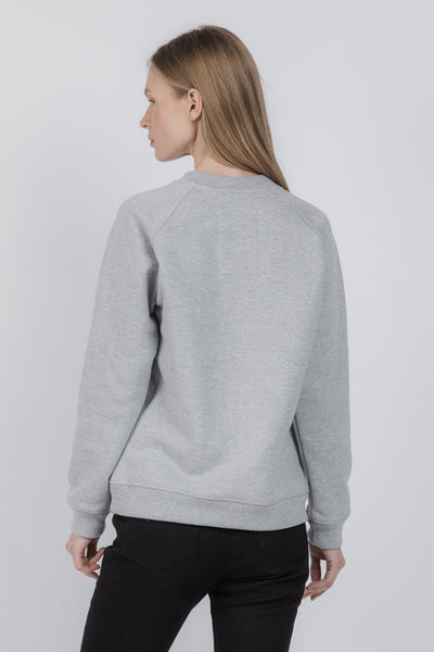 Sweatshirt for women | Grey, blue - Reet Aus