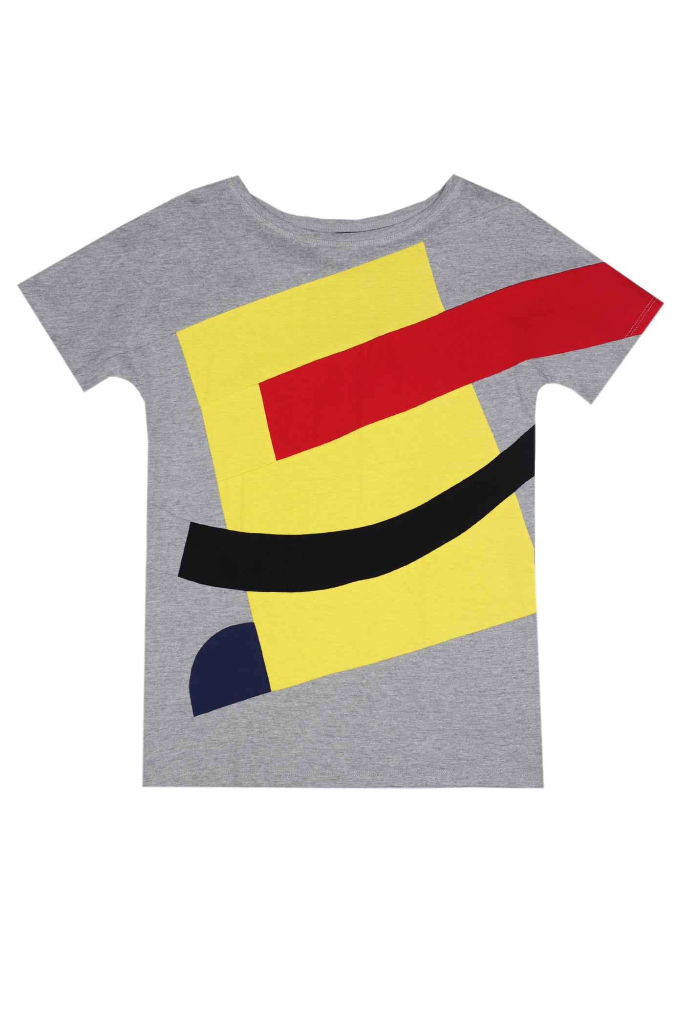 Up-shirt for women, Avant-garde | Grey, multi - Reet Aus