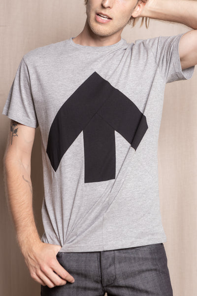 Up-shirt for men | Light grey, black - Reet Aus