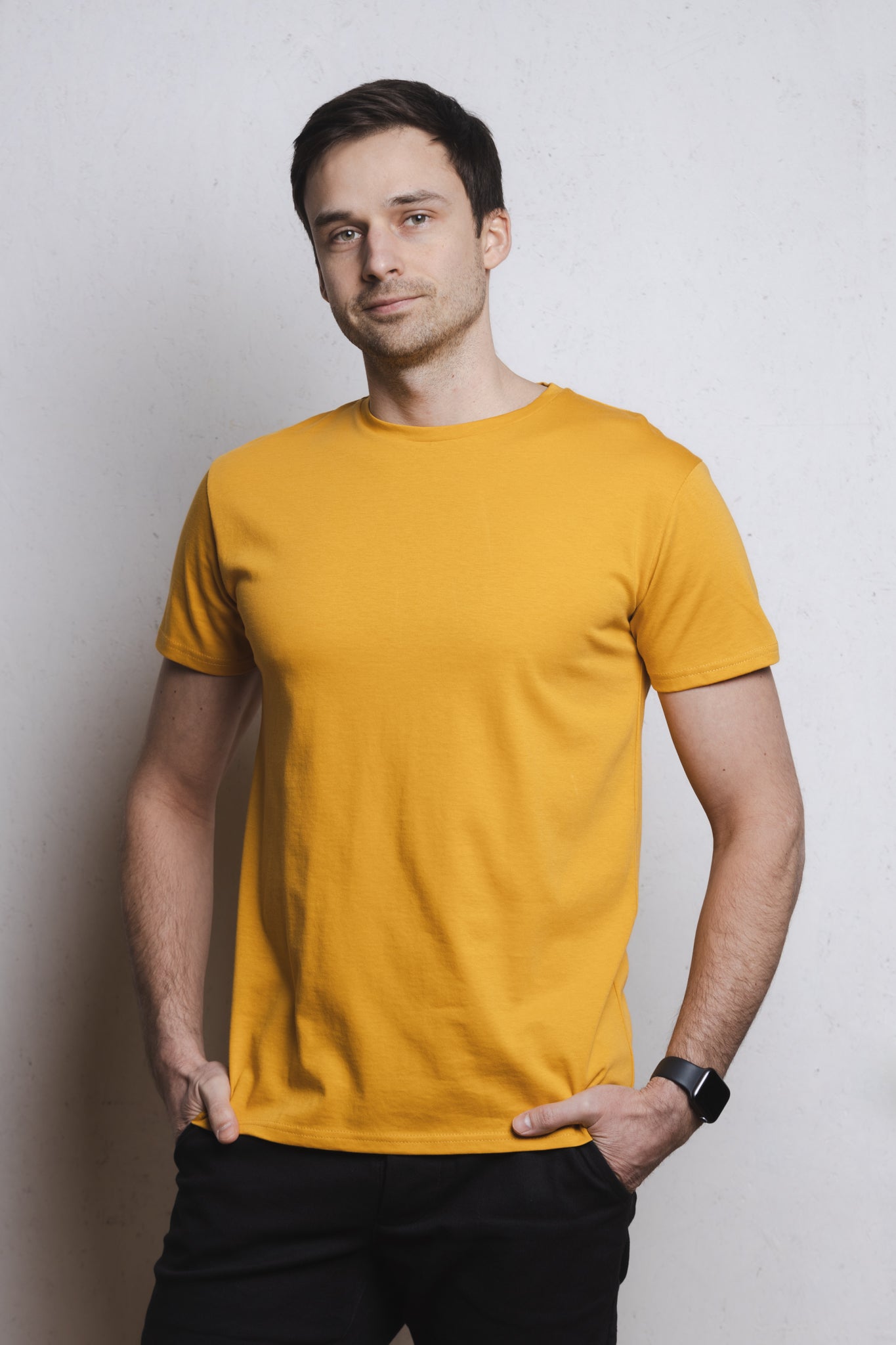 Up-shirt for men | Basic | Yellow - Reet Aus