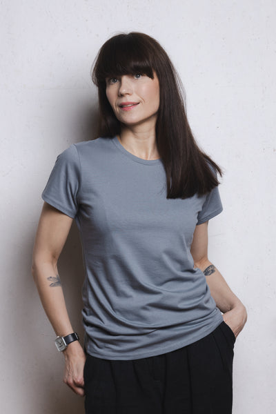 Up-shirt for women | Basic | Grey - Reet Aus