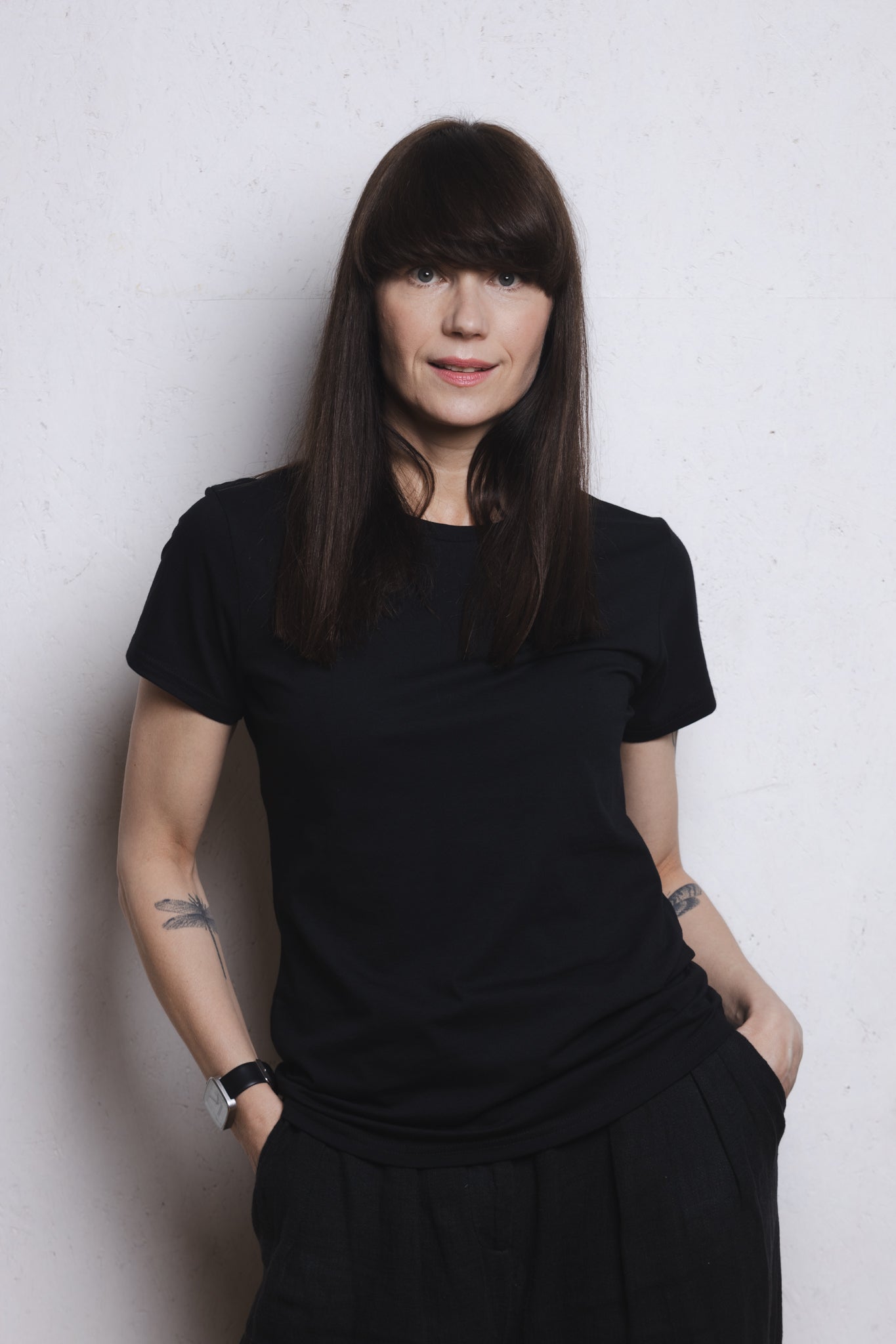 Up-shirt for women | Basic | Black - Reet Aus