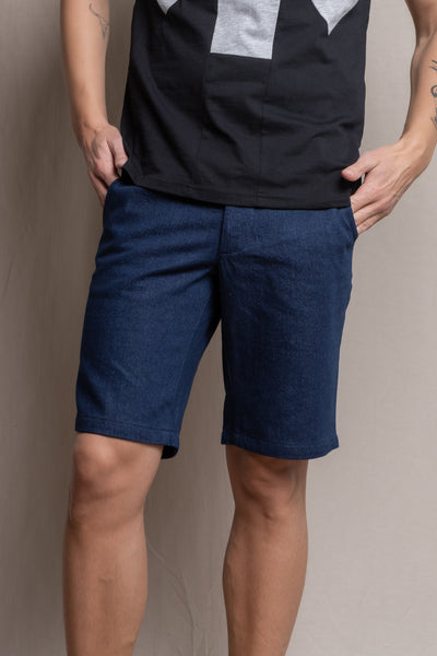 Unisex non-stretch short jeans | Blue - Reet Aus