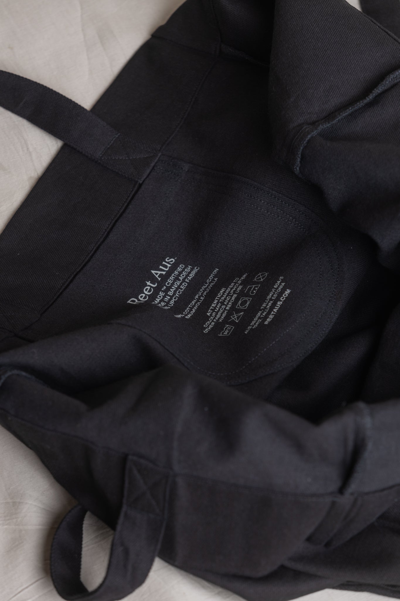Big denim bag | Black - Reet Aus