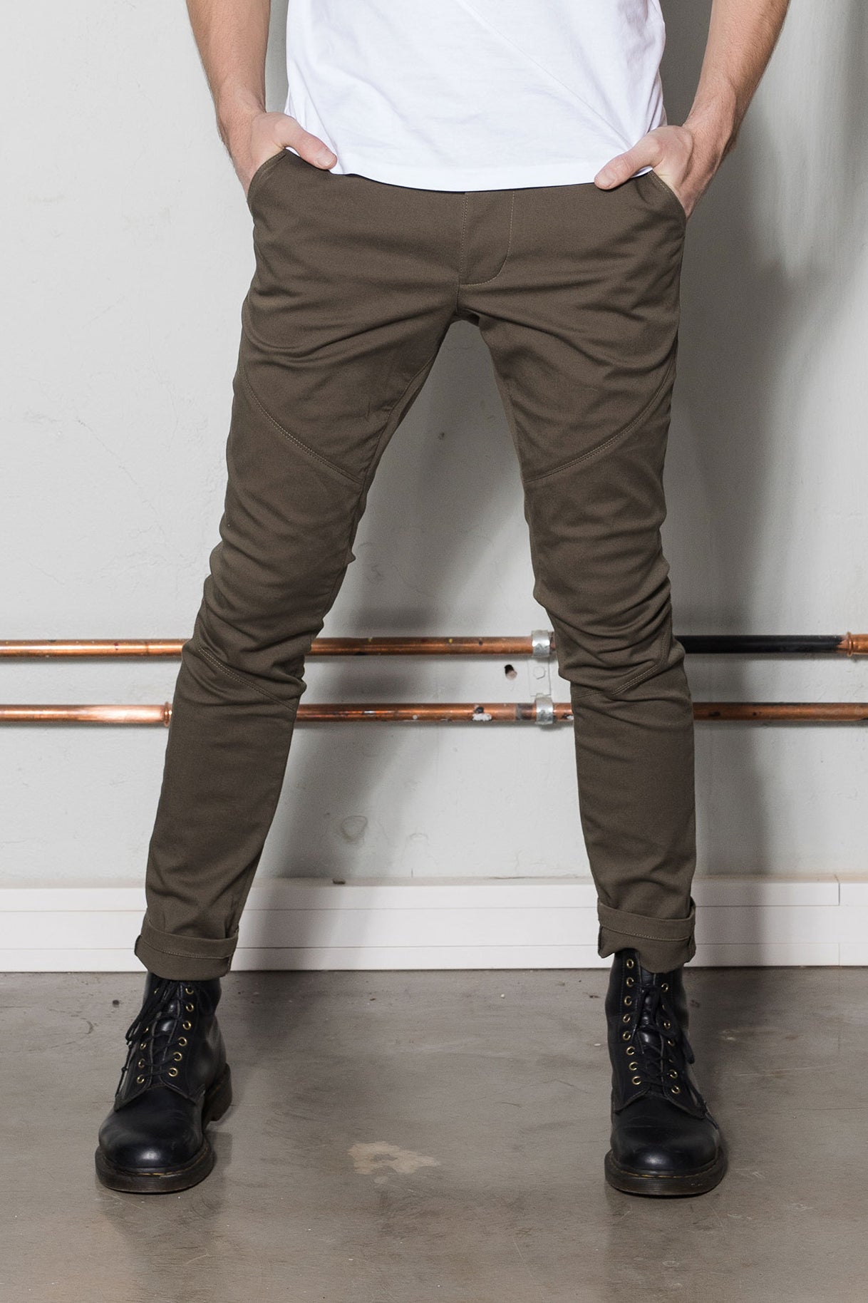 Chino jeans | Green - Reet Aus