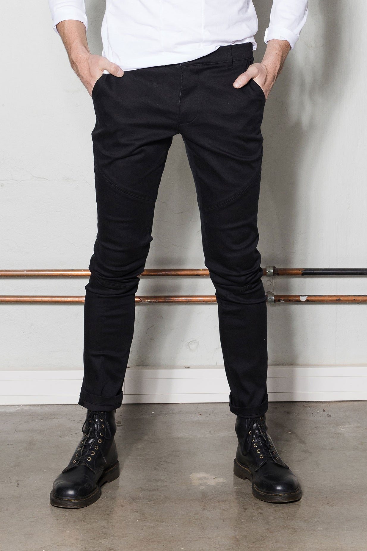 Chino jeans | Black - Reet Aus