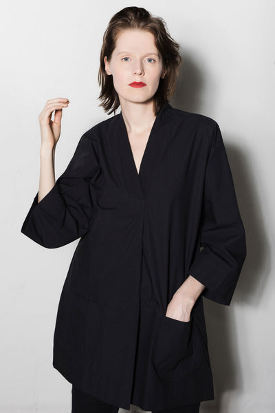 Kimono blouse | Black - Reet Aus