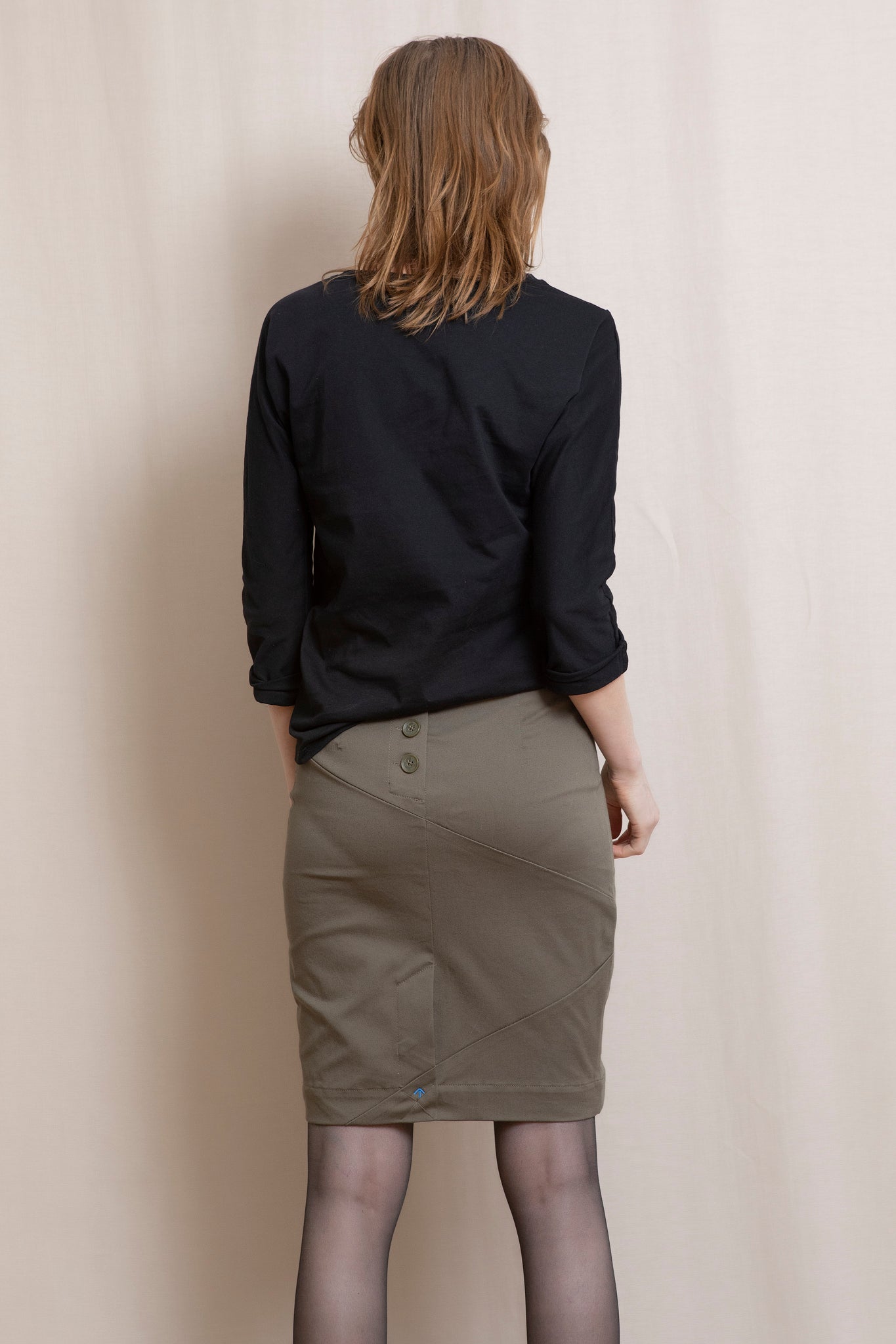 Pencil skirt | Green - Reet Aus