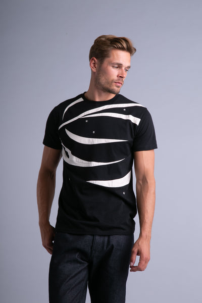 LIMITED EDITION: Up-shirt for men, The Light | Black, beige