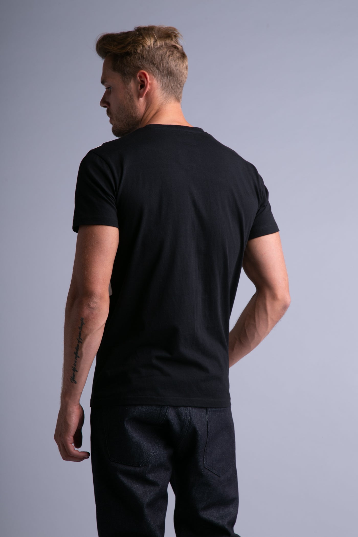 LIMITED EDITION: Up-shirt for men, The Light | Black, beige