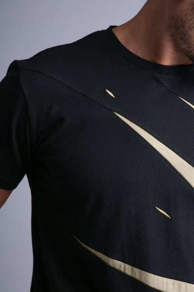 LIMITED EDITION: Up-shirt for men, The Light | Black, beige