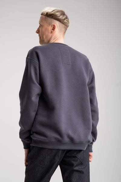 Basic sweatshirt for men | Dark Grey