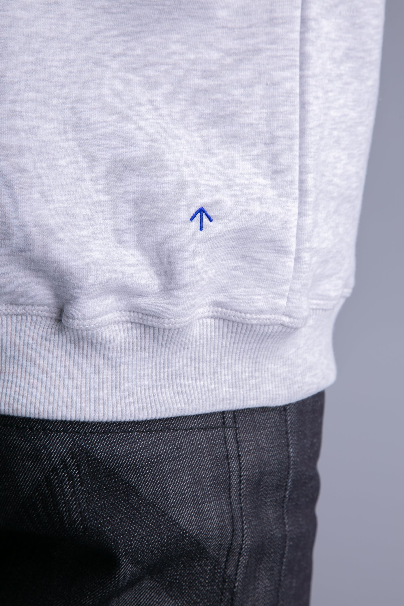 Basic sweatshirt for men | Light grey - Reet Aus